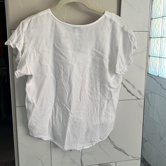 Button up tie blouse - Picture 5 of 5